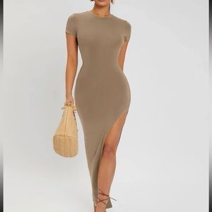 Slit dress